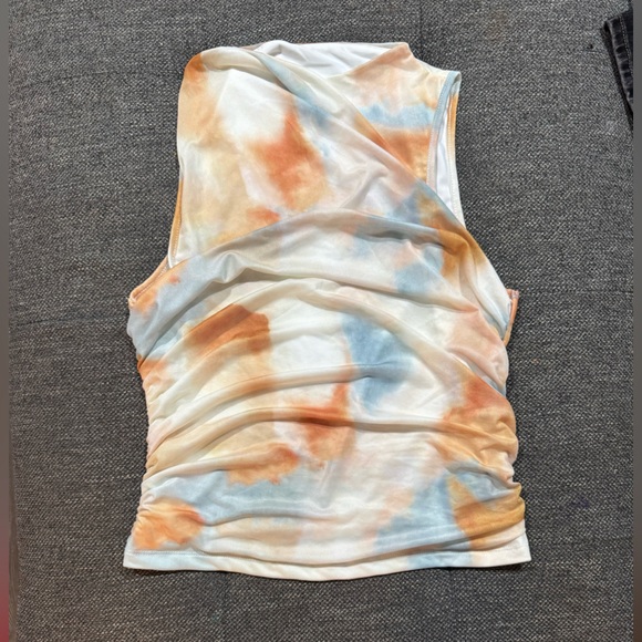 SHEIN Multicolor Tie-Dye Sleeveless Top - Picture 2 of 2